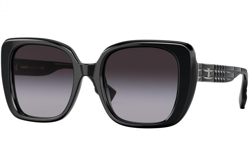 Burberry HELENA BE4371 (30018G) 52 | Kadın Siyah Güneş Gözlüğü